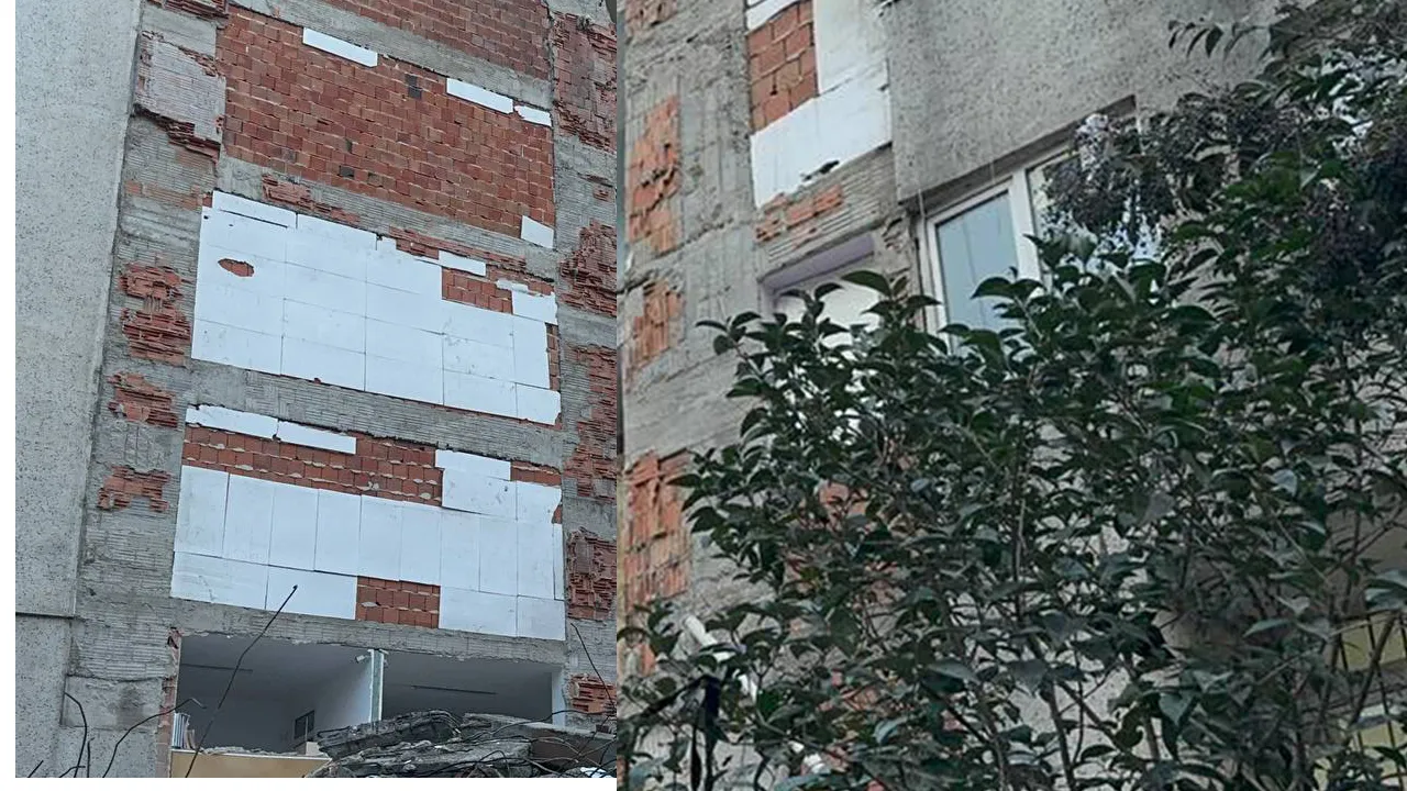 Zeytinburnun'daki kentsel dönüşüm çalışması tehlikeyi ortaya çıkardı! 10 gün boyunca duvarsız yaşayacaklar