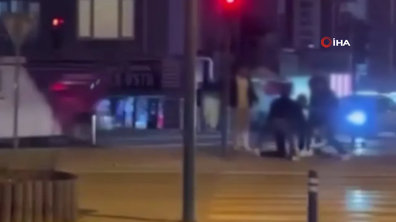 Bursa'da sokak ortasında 