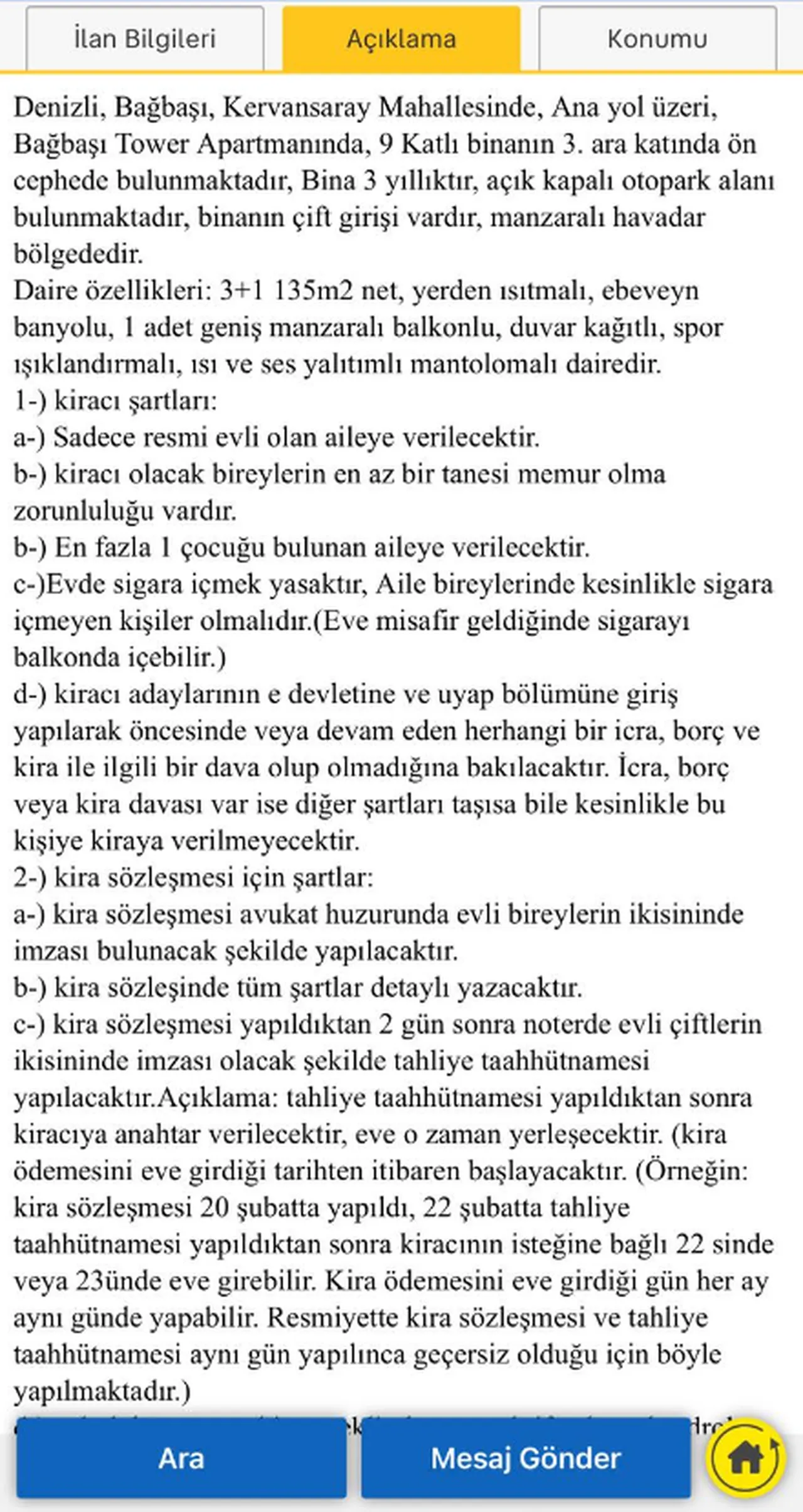 Ev sahibinden kiracıya sayfalar dolusu şart! Maddeleri okuyan vazgeçiyor