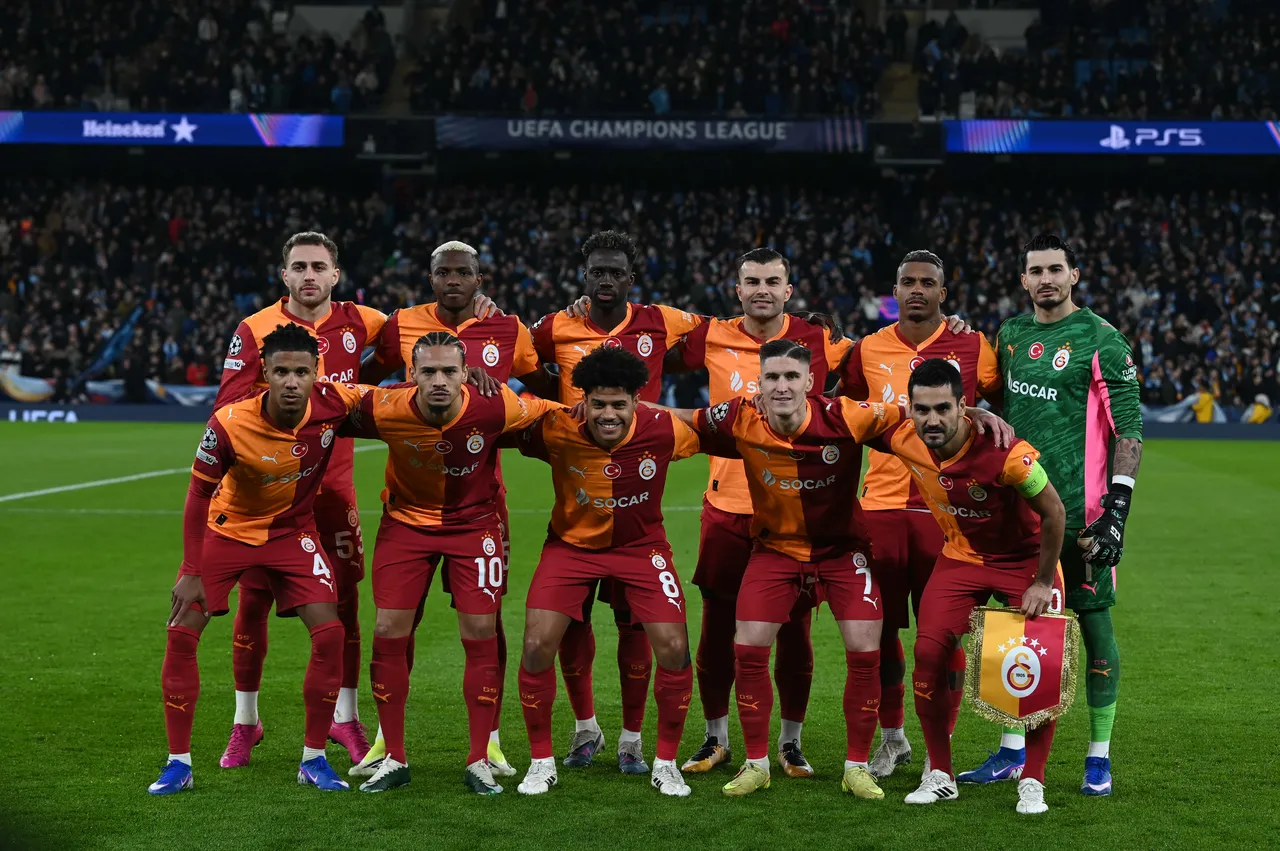 Galatasaray'ın, Manchester City maçı 11'i