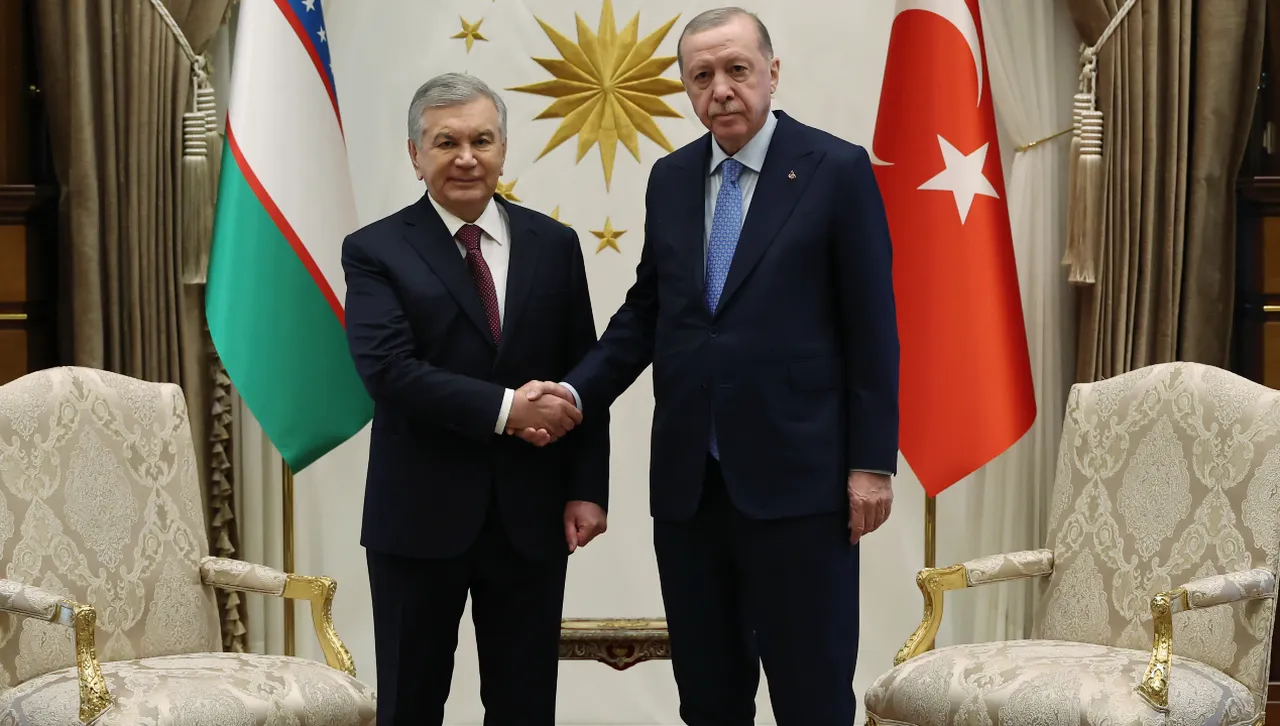 Özbekistan Cumhurbaşkanı Ankara'da: Cumhurbaşkan Erdoğan'dan önemli açıklamalar