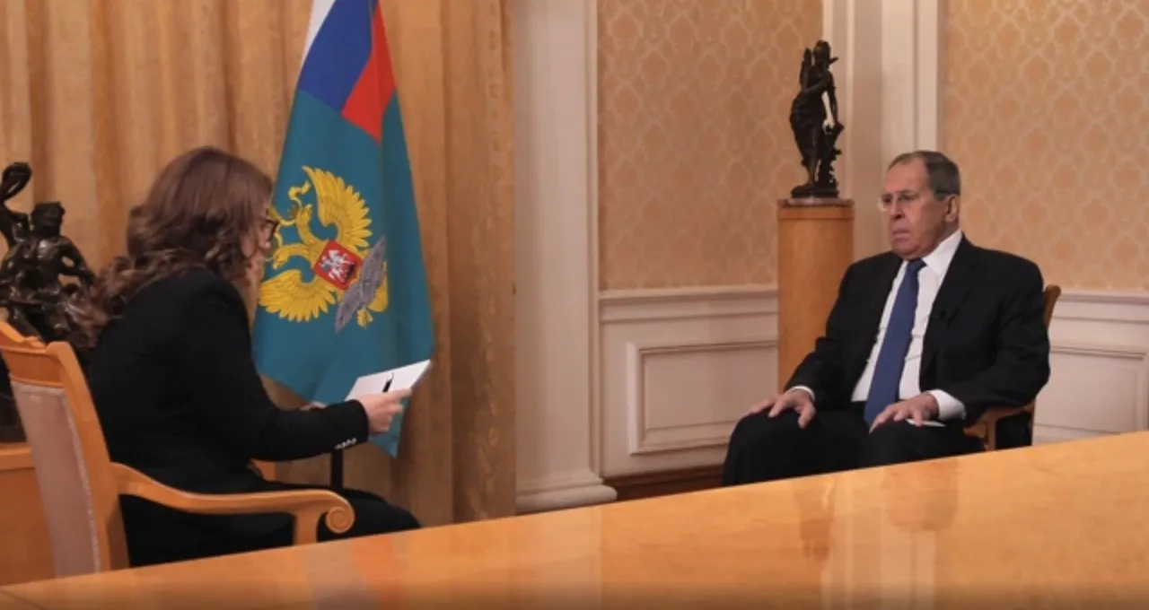 Lavrov, Türkiye gazetesi yazarı Sevil Nuriyeva'nın sorularını cevapladı.