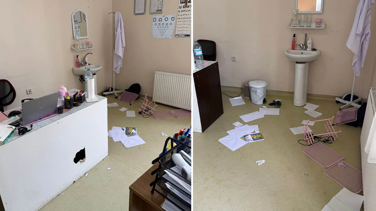 Sağlık merkezinde doktora saldırı! Boğazını sıkıp yüzünü yumrukladı