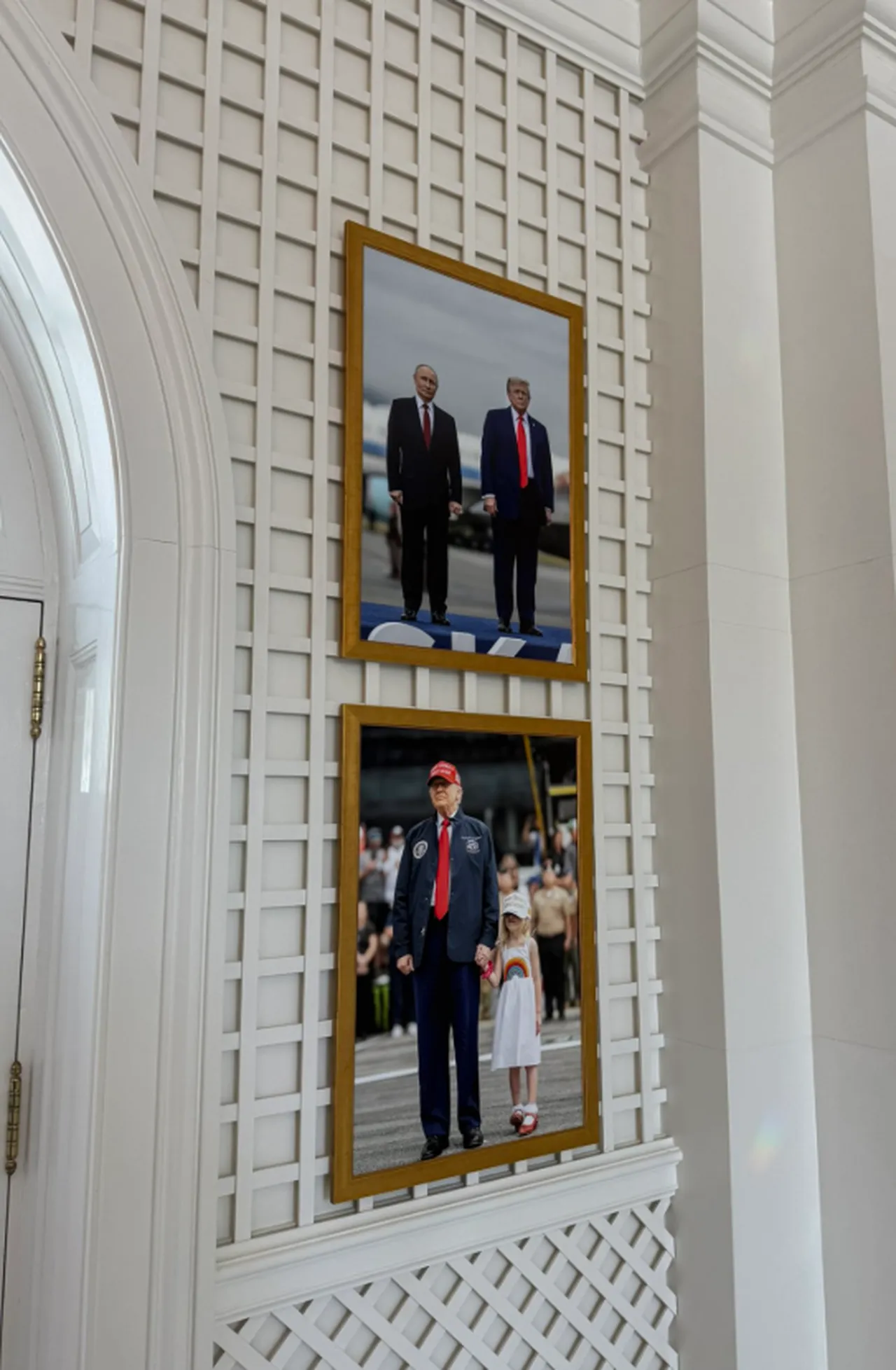 Trump, Putinle fotoğrafını Beyaz Saraya astı: Bir kare bin kelimeye bedeldir