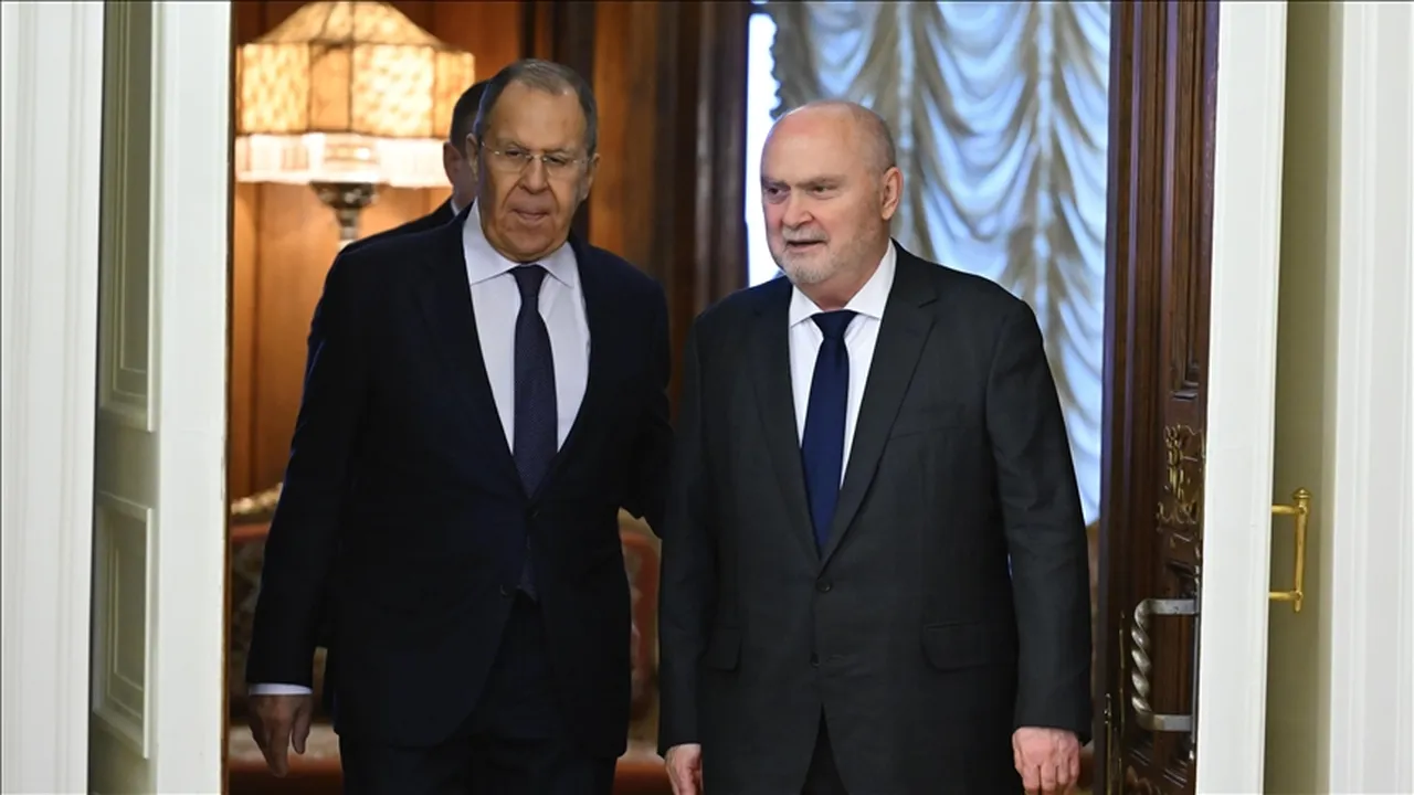 Rusya Dışişleri Bakanı Lavrov - AGİT Genel Sekreteri Feridun Sinirlioğlu