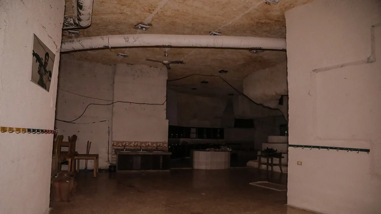 YPG'nin terör üssü: Dağın altına yer altı şehri yapmışlar