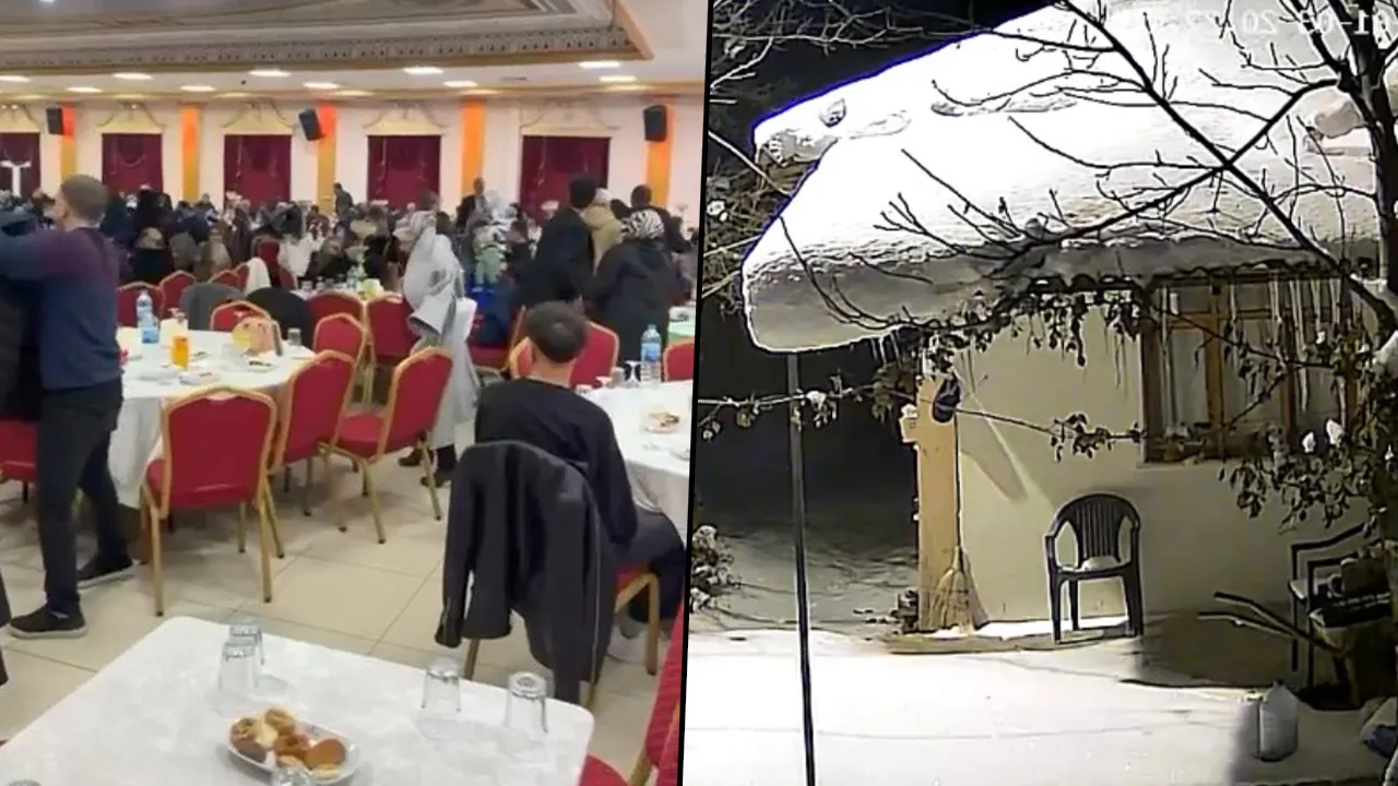 4.7’lik sarsıntı Elazığ’ı salladı! Kimi kaçtı, kimi halaya devam etti