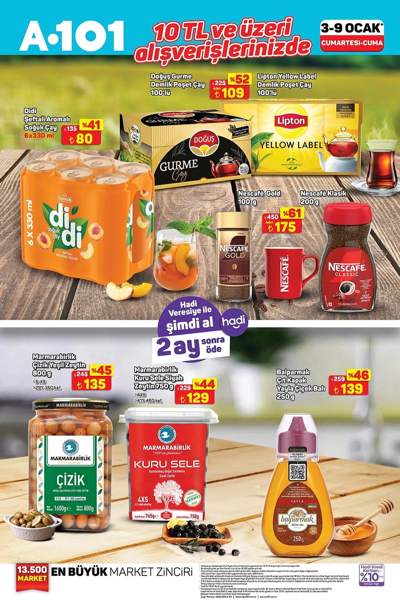 A101 aktüel kataloğu paylaşıldı! İşte 3-9 Ocak 2026 indirimli ürünler listesi