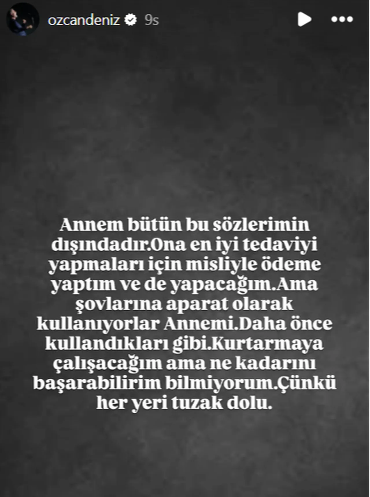 Özcan Deniz sessizliğini bozdu! Annesi Kadriye Deniz’in kanser tedavisi hakkında ilk açıklama
