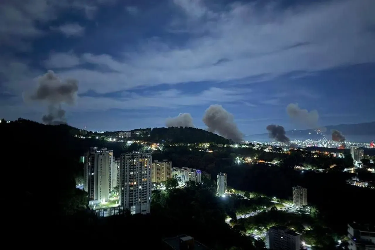 ABD hava saldırısı mı düzenledi? Venezuela’nın başkentinde patlama sesleri yükseldi! 