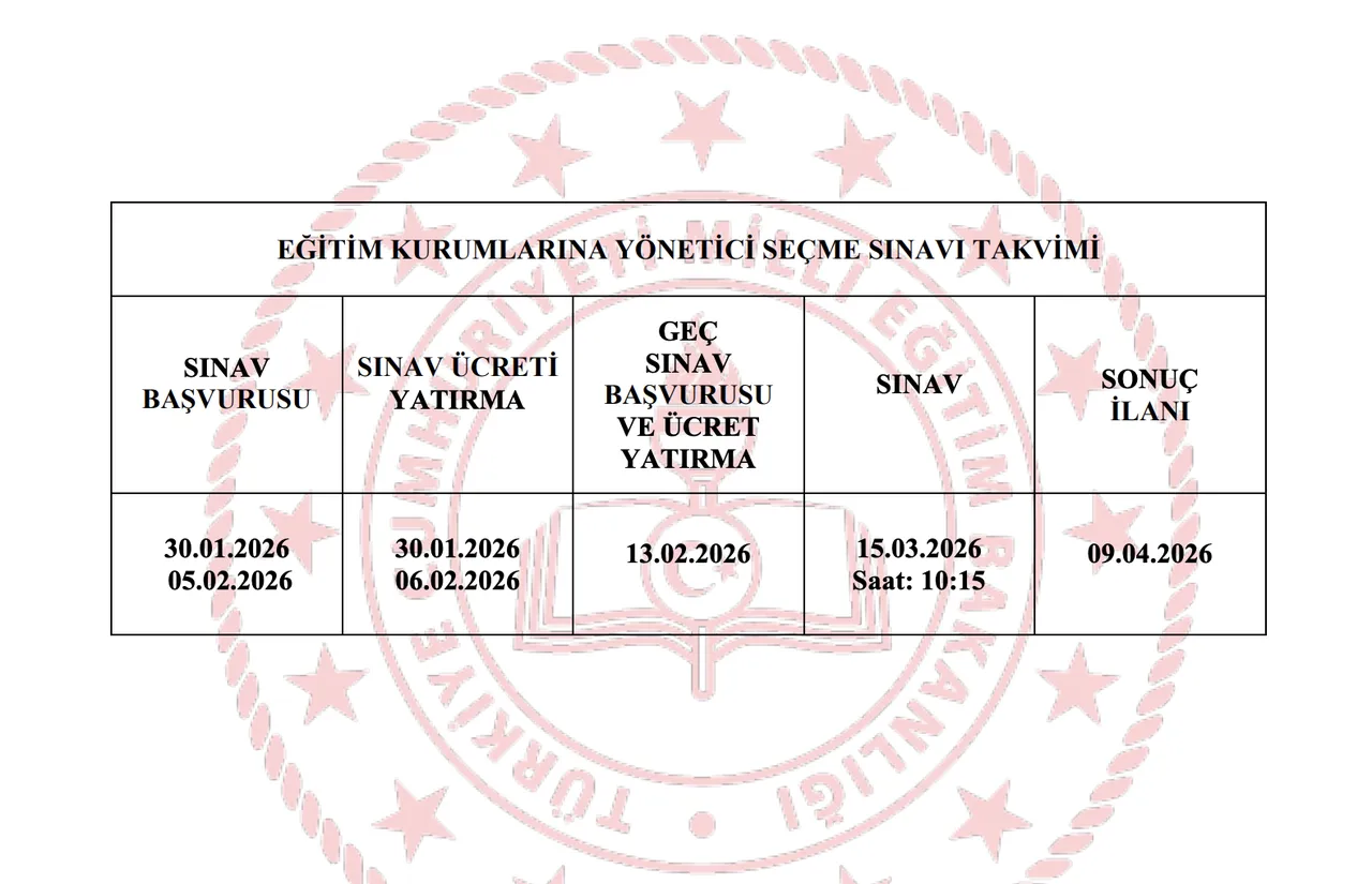 EKYS başvuruları başladı! 2026 MEB EKYS sınavı ne zaman, başvurular nereden, nasıl yapılır?