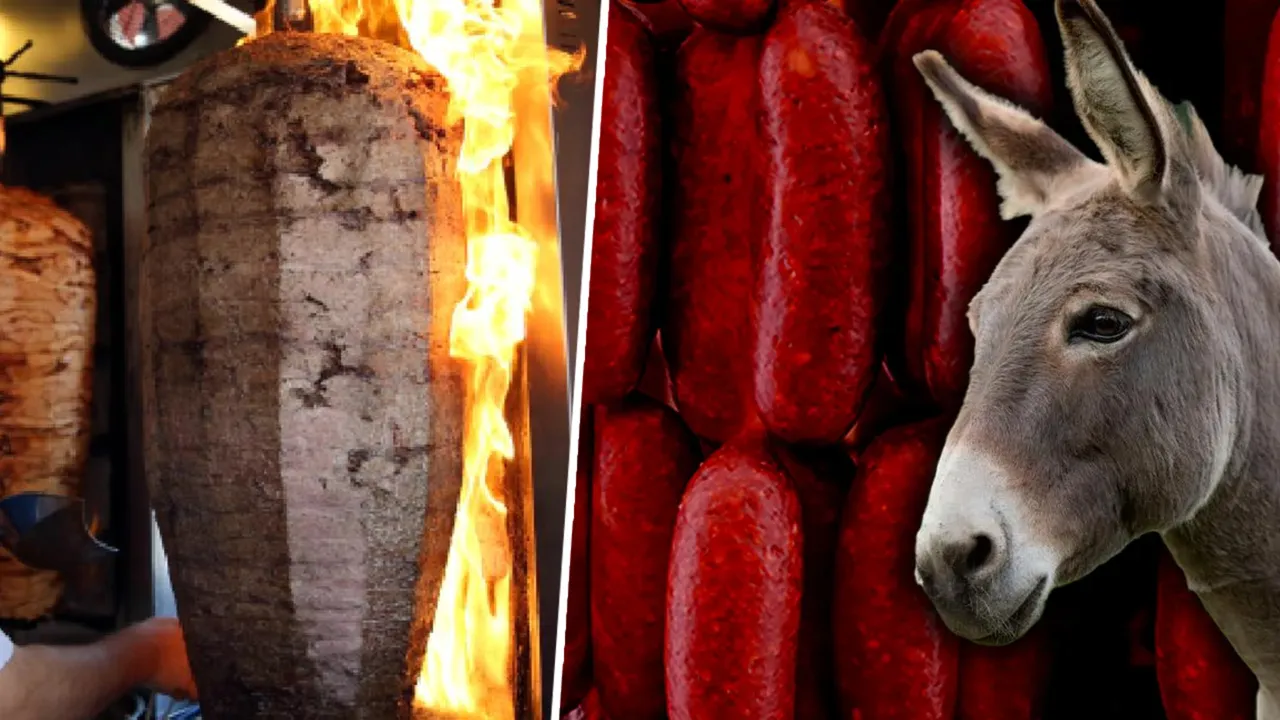 Eşek etinden sucuk ve döner! Bakanlık hileci markaları ifşa etti