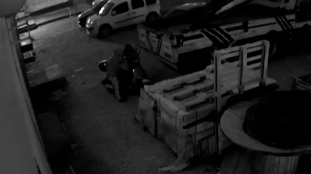 Kızıltepe'de motosiklet hırsızlığı! Rahat tavırları pes dedirtti