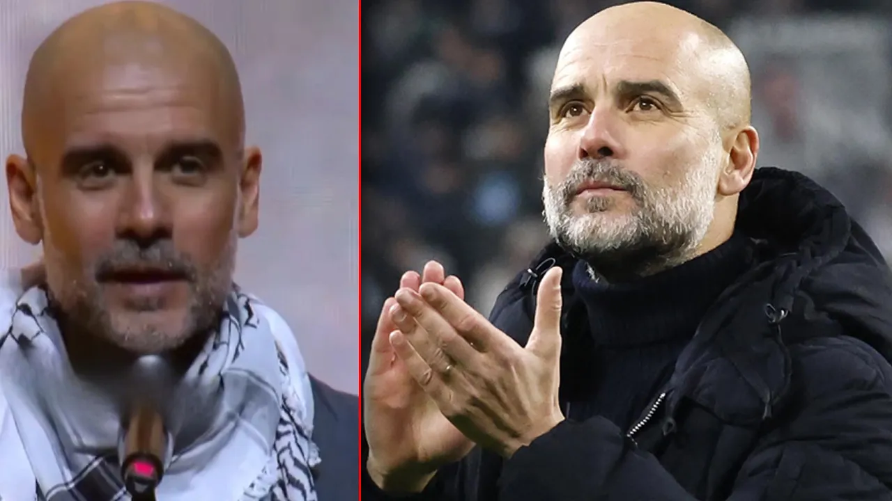 Guardola'ın Filistin'e destek, İsrail'e tepki