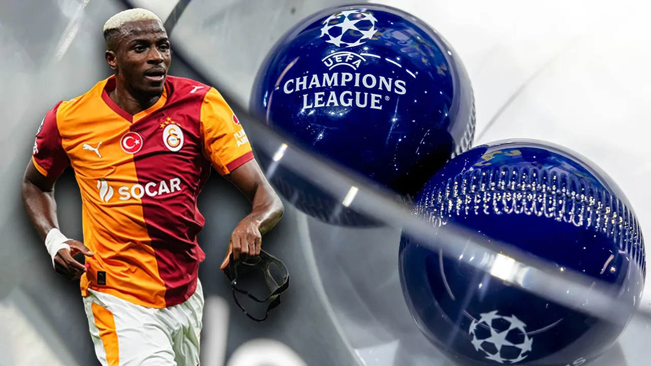 Şampiyonlar Ligi kura çekimi: Galatasaray'ın rakibi belli oluyor