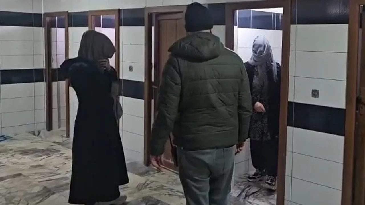 Zabıtadan kaçan dilenciler bakın nerede yakalandı