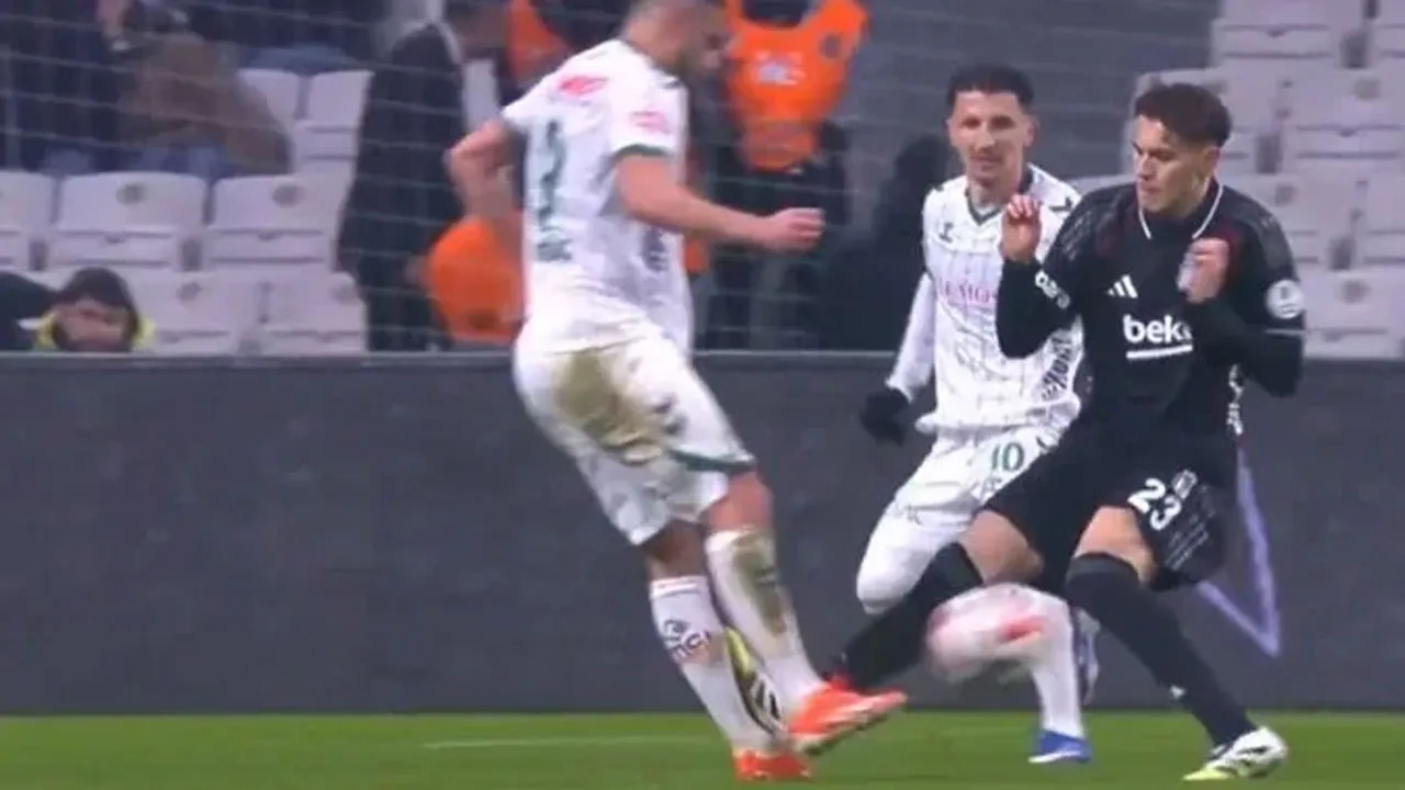 Beşiktaş'ın yeni transferi 6 dakikada kızardı
