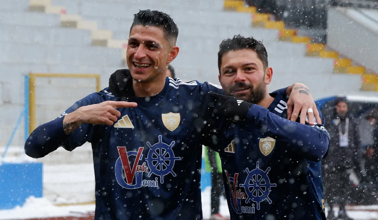 Erzurumspor 3 puanı 4 golle aldı