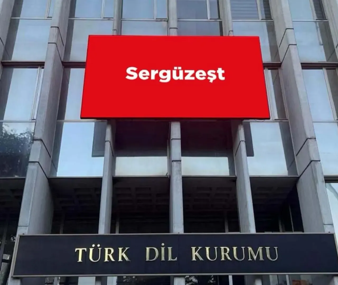 Türk Dil Kurumundan dikkat çeken proje! Yanlış yazılan kelimeler dijital ekranda