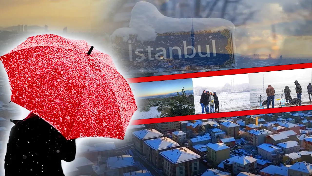 AKOM net tarih verdi! İstanbul’da yeni kar yağışı ne zaman? Sıcaklık 1 dereceye düşecek