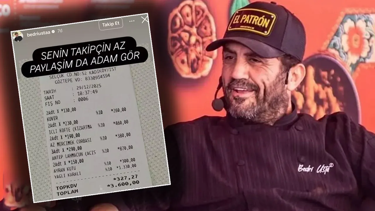 Fenomen kebapçı Bedri Usta hakkında soruşturma başlatıldı