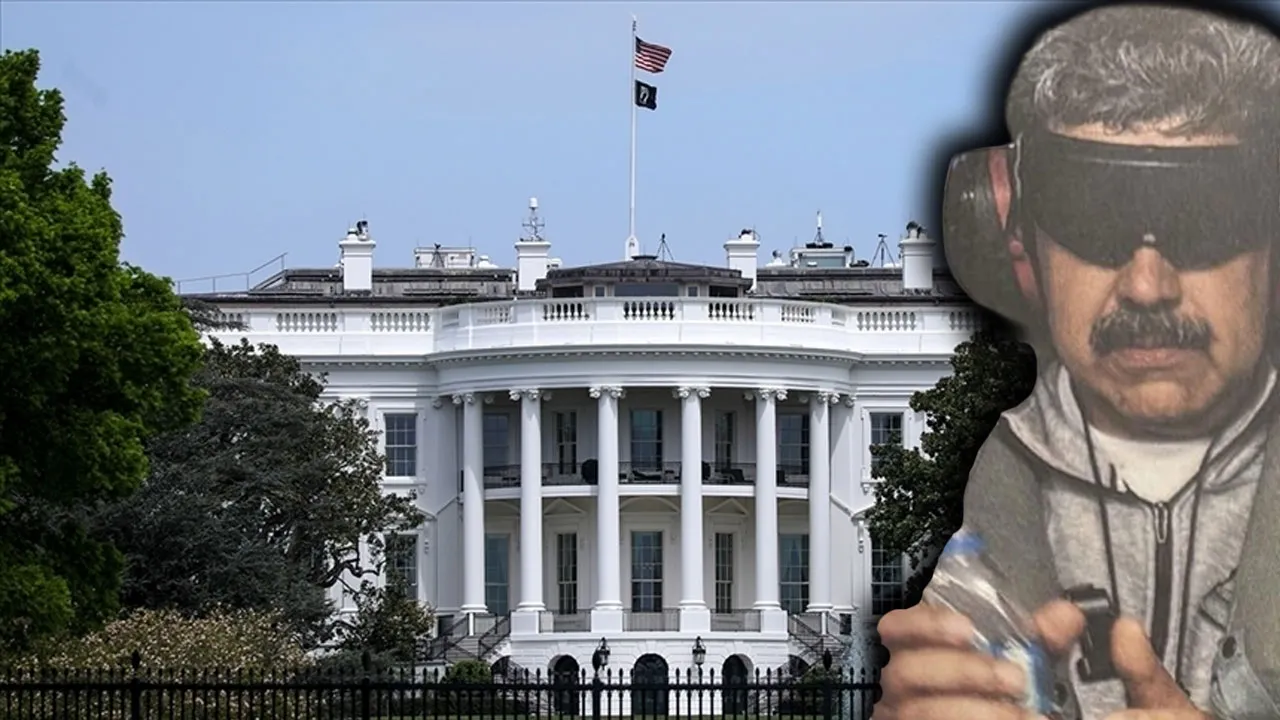 Maduro'nun kaçırılması Beyaz Saray önünde protesto edildi 