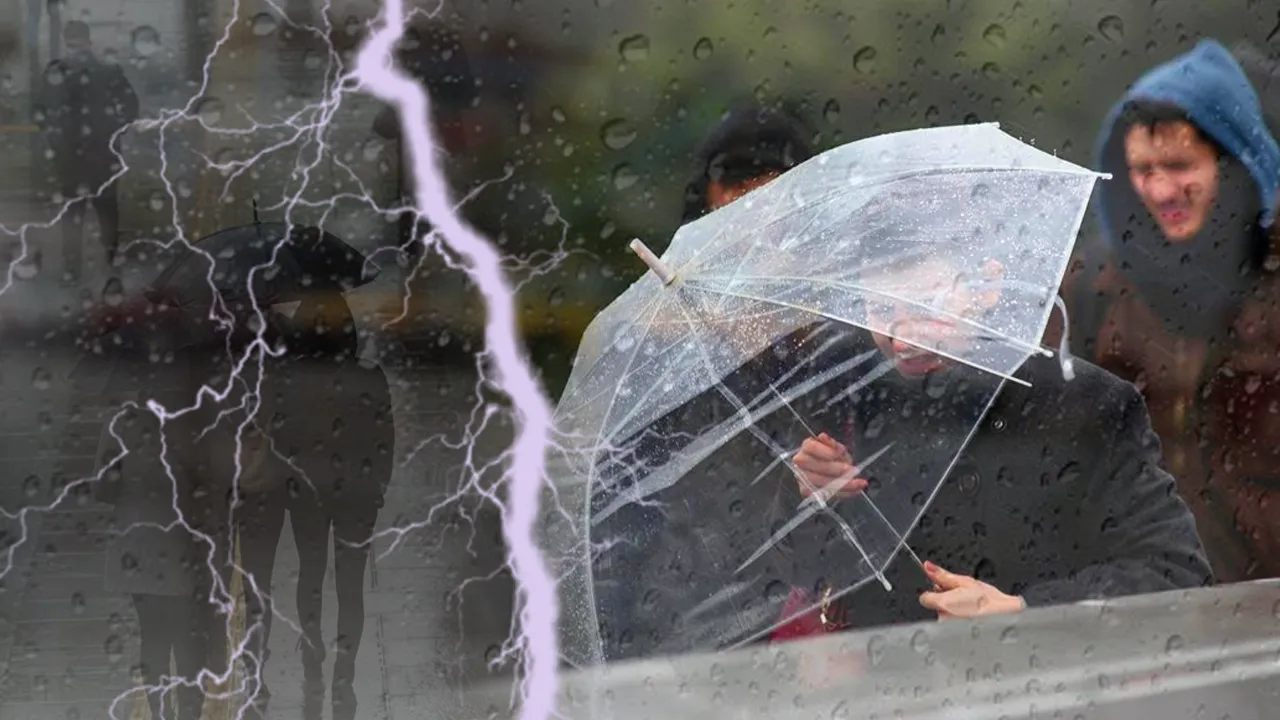 Meteoroloji’den sarı alarm! 14 ilde sağanak yağış, 3 ilde kar yolda 