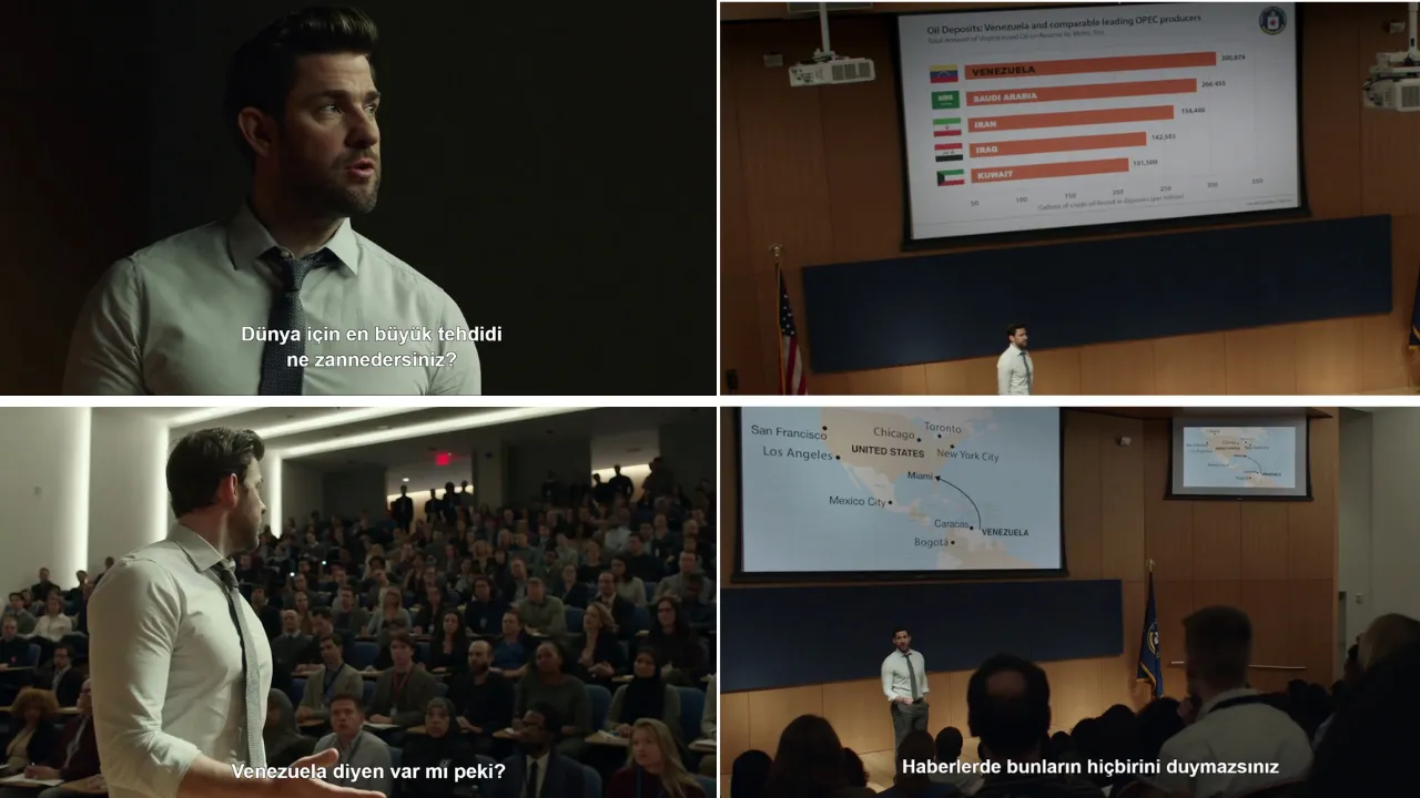 Ünlü dizide  Maduro  detayı!  Jack Ryan  Venezuelayı nasıl tehdit olarak işledi