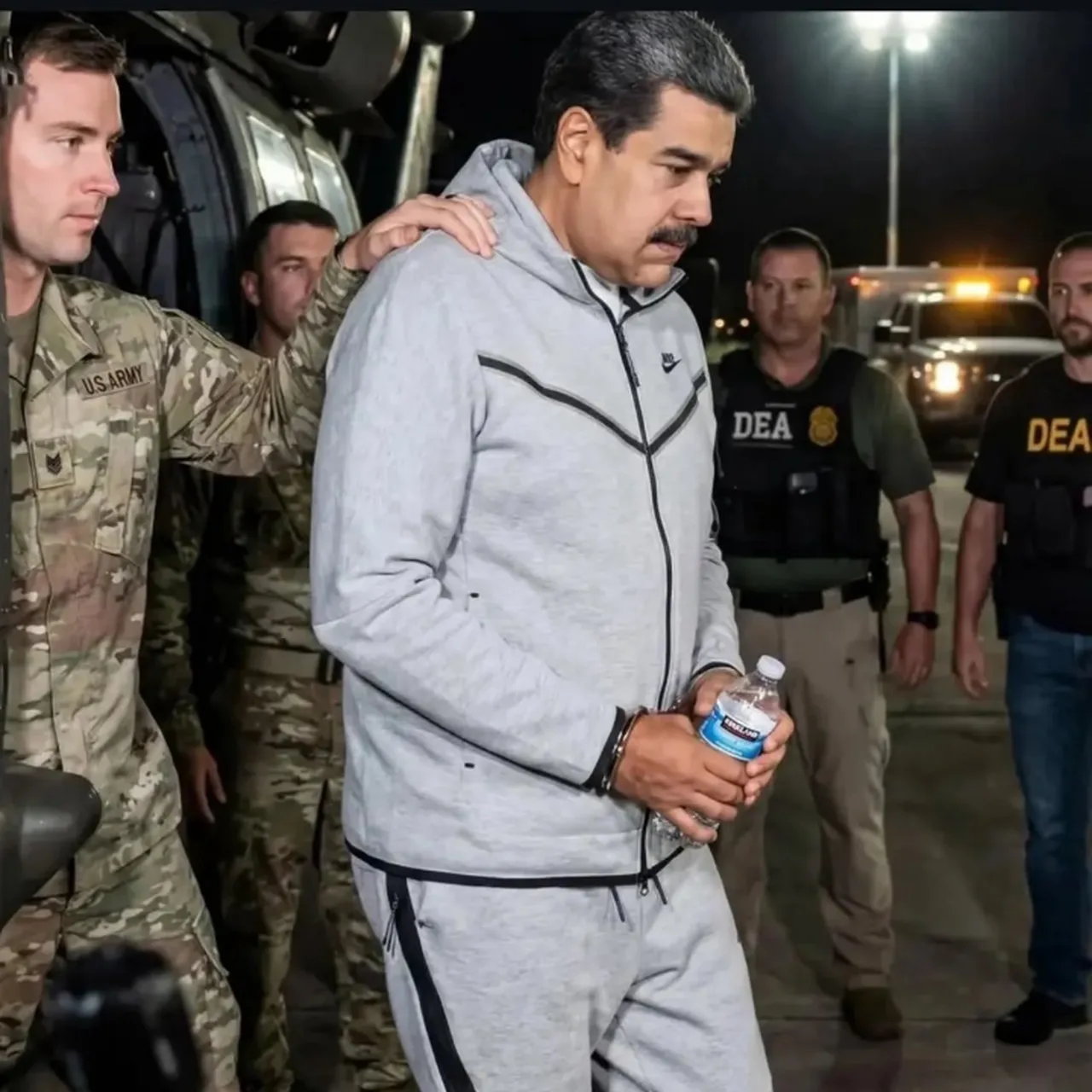 Venezuela operasyonu böyle izledi! Trump hukuksuz saldırıya ilişkin fotoğraflar paylaştı