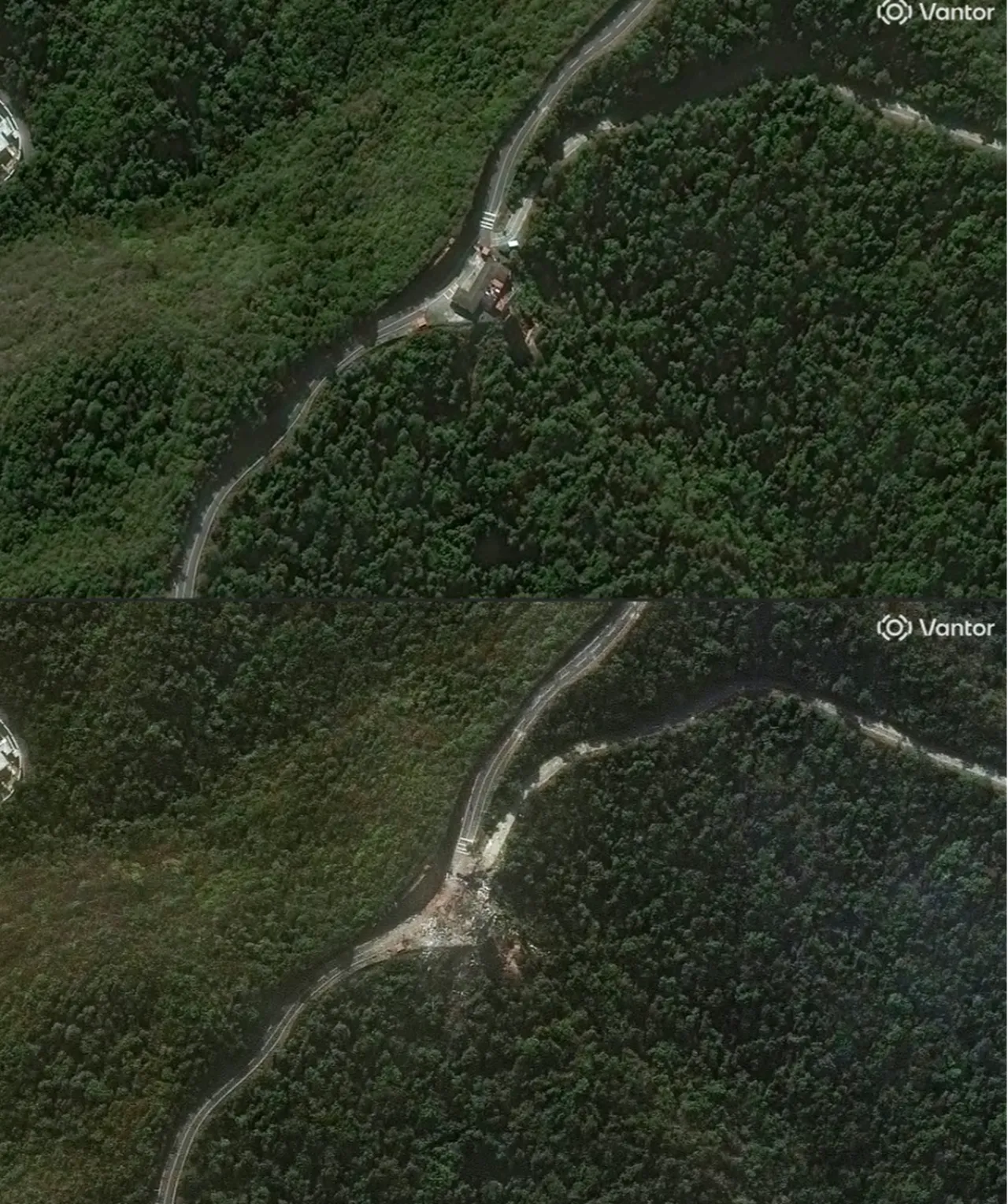 SALDIRININ İZLERİ UYDU GÖRÜNTÜLERİNDE