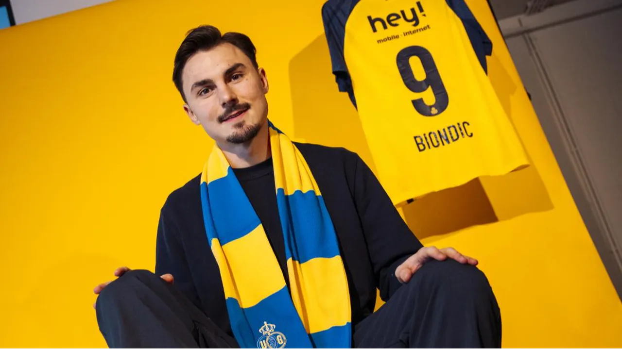 Mateo Biondic (Fotoğraf: Union Saint-Gilloise)