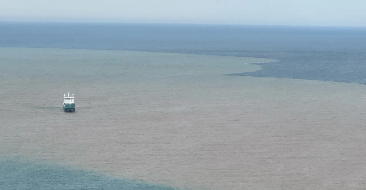 Bartında sağanak sonrası ilginç görüntü: İnkumunda deniz kahverengiye büründü