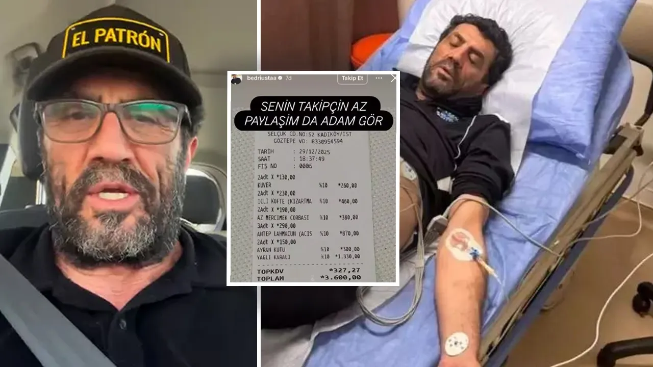 Bedri Usta önce özür diledi, sonra hastanelik oldu!