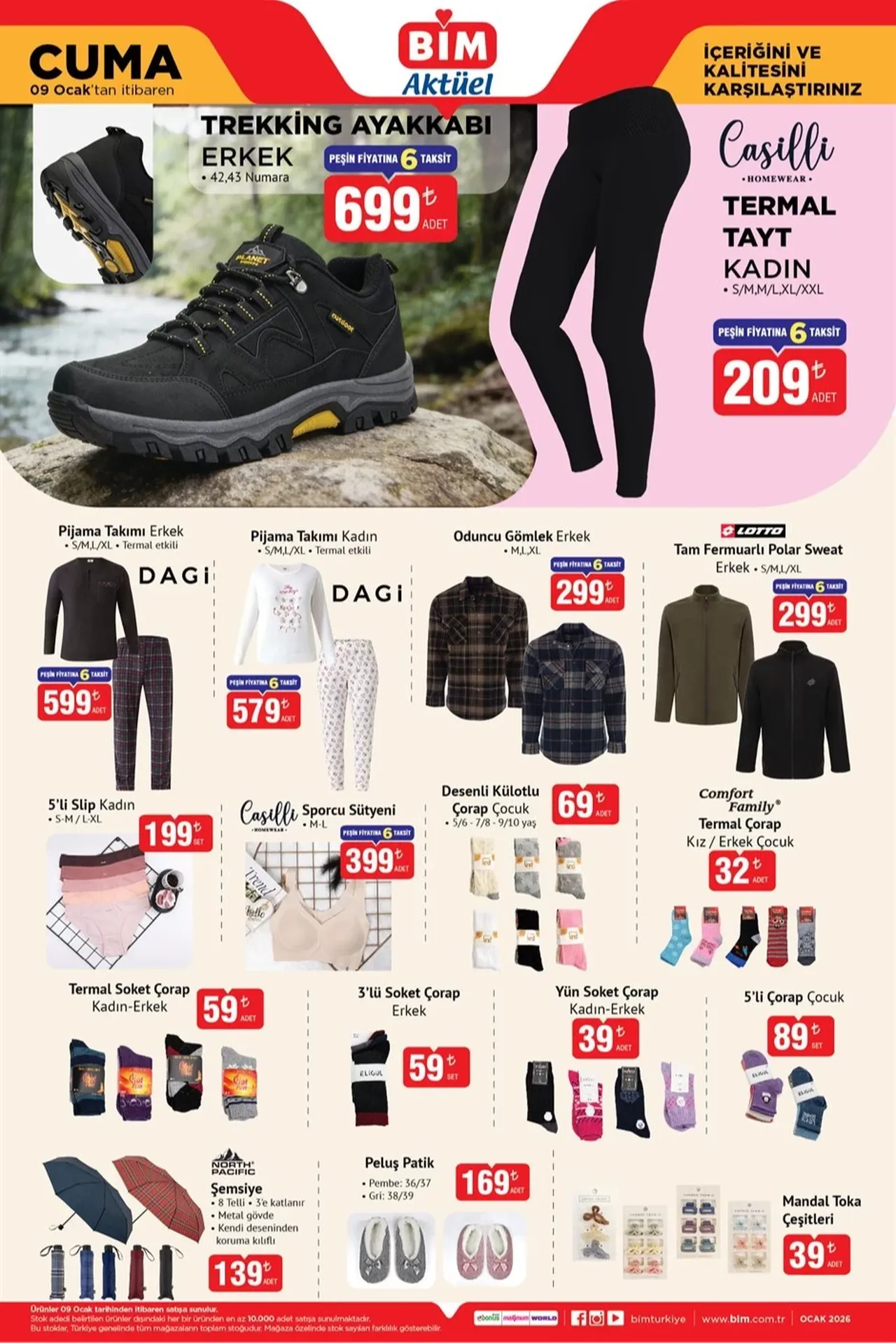 Bu hafta satışa çıkıyor! BİM aktüel katalog 6-9 Ocak indirimleri: BİM aktüel ürünler kataloğunda neler var?