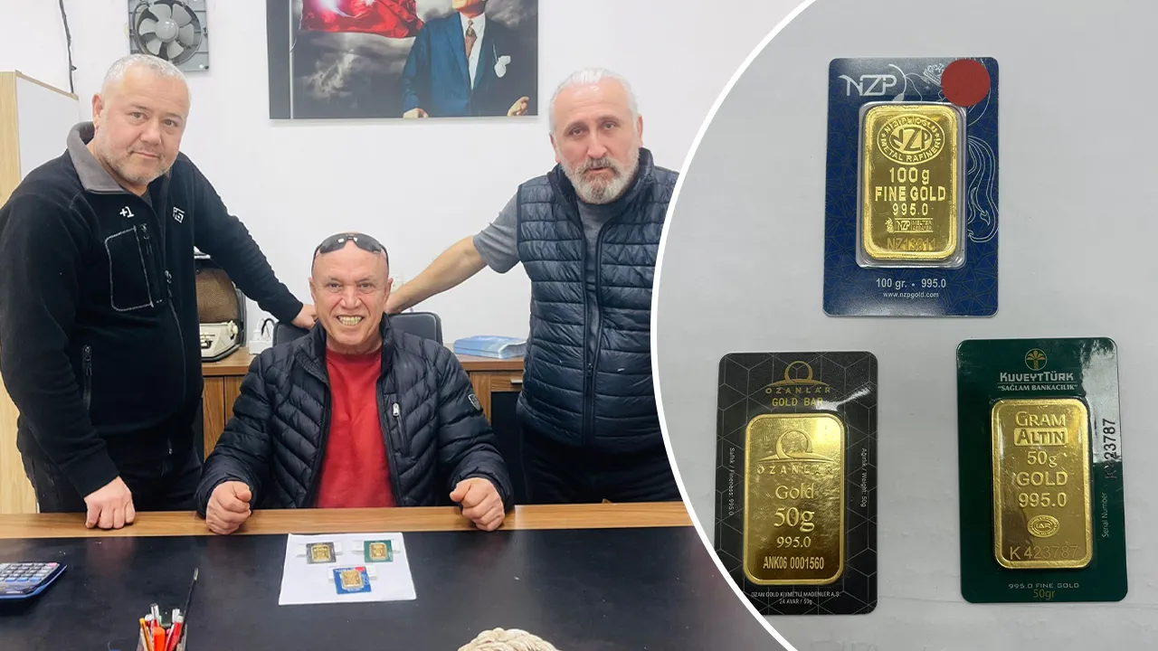 Kuru temizlemeye bırakılan monttan 200 gram altın çıktı! 