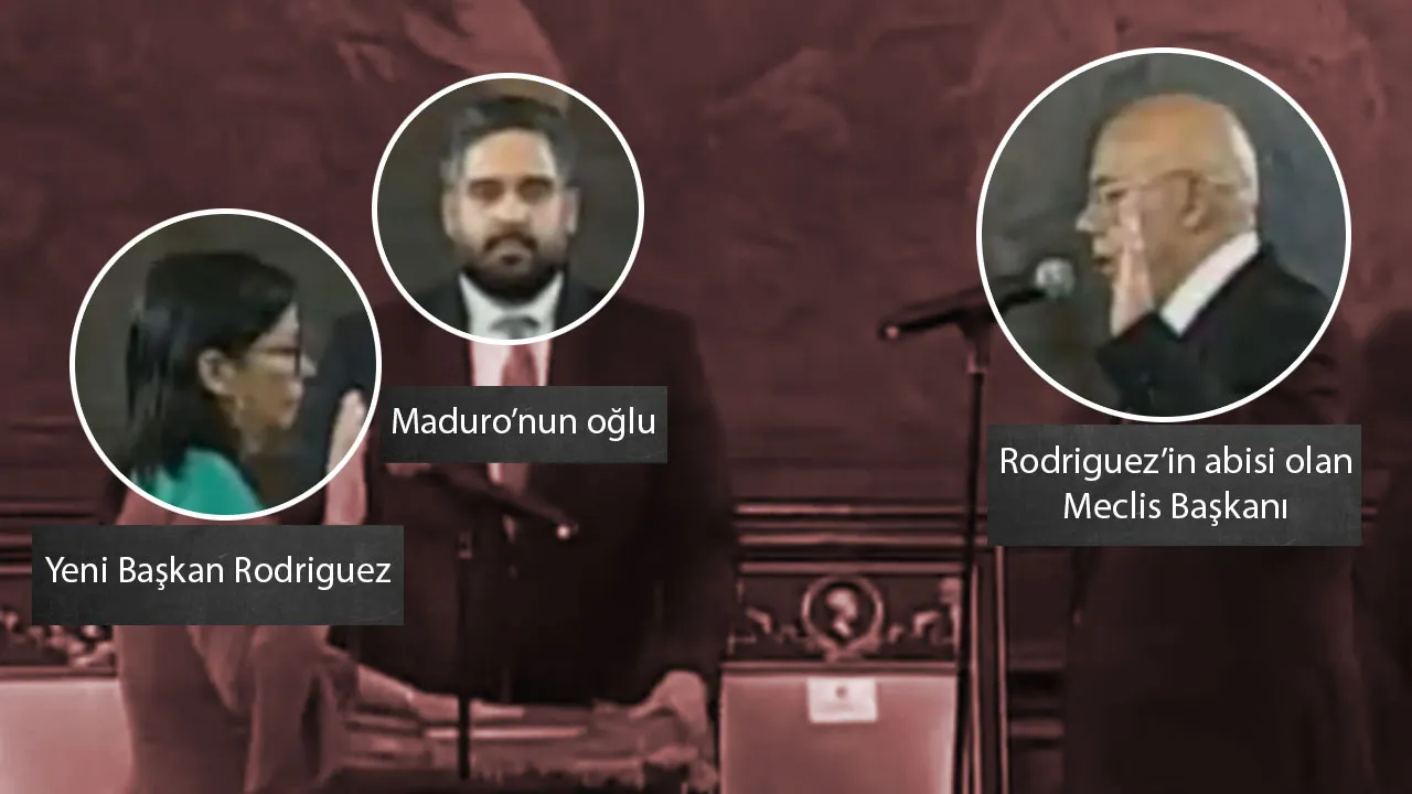 Maduro'yu teslim mi ettiler? Venezuela'nın yeni yönetiminde sır üçlü