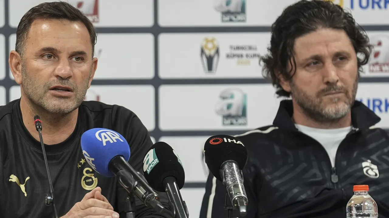 Okan Buruk 'Kilo aldım' dedi, Fatih Tekke'nin cevabı kahkahaya boğdu: Sende bu kadar para varken…