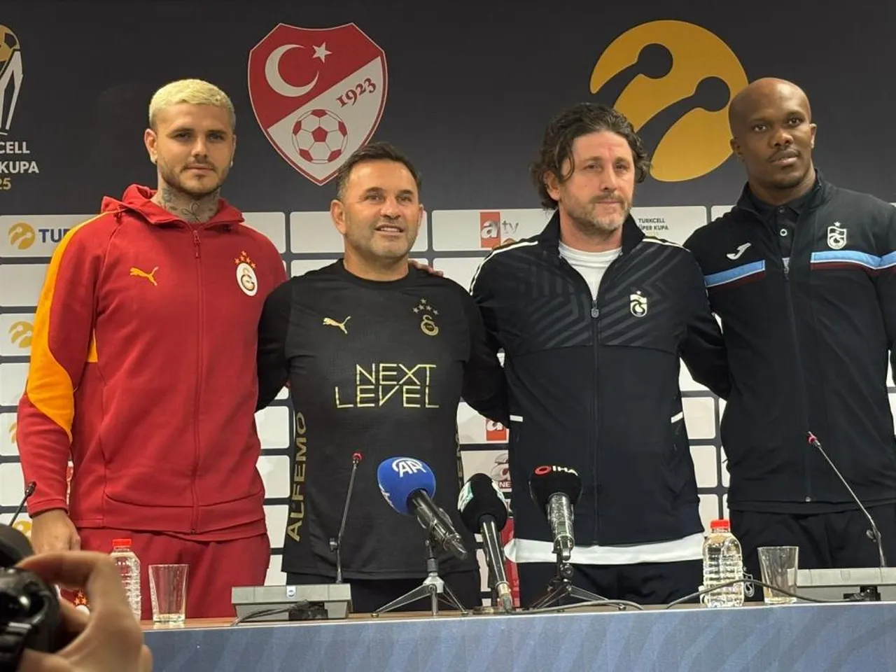 İcardi - Okan Buruk - Fatih Tekke- Nwakaeme