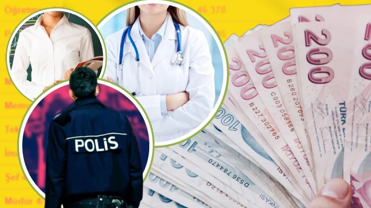 Polis, doktor, öğretmen... Enflasyon farkı belli oldu! İşte meslek meslek zamlı memur maaşları 