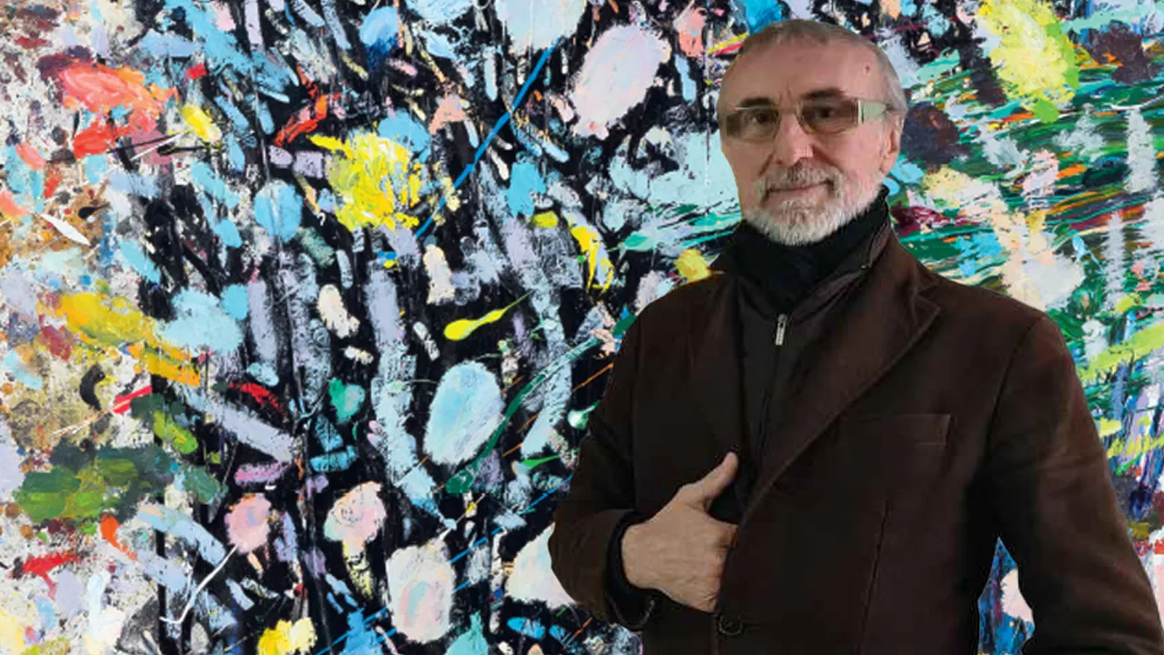 Ressam Kara soyut döneme geçiş yaptı! 