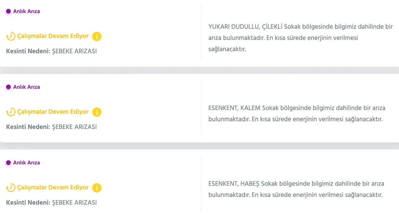 Ümraniye elektrik kesintisi son dakika: Ümraniyede elektrikler ne zaman gelecek? İşte AYEDAŞ kesinti listesi