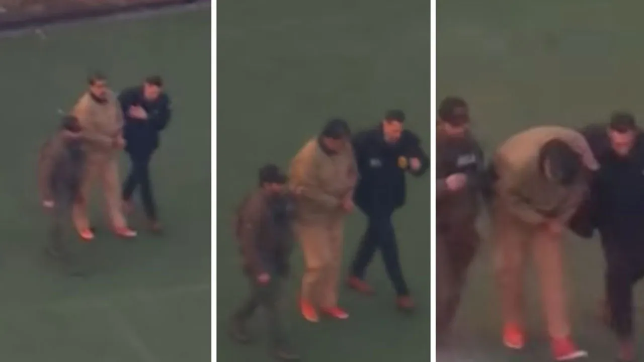 Venezuela Devlet Başkanı Nicolas Maduro mahkemeye götürülüyor