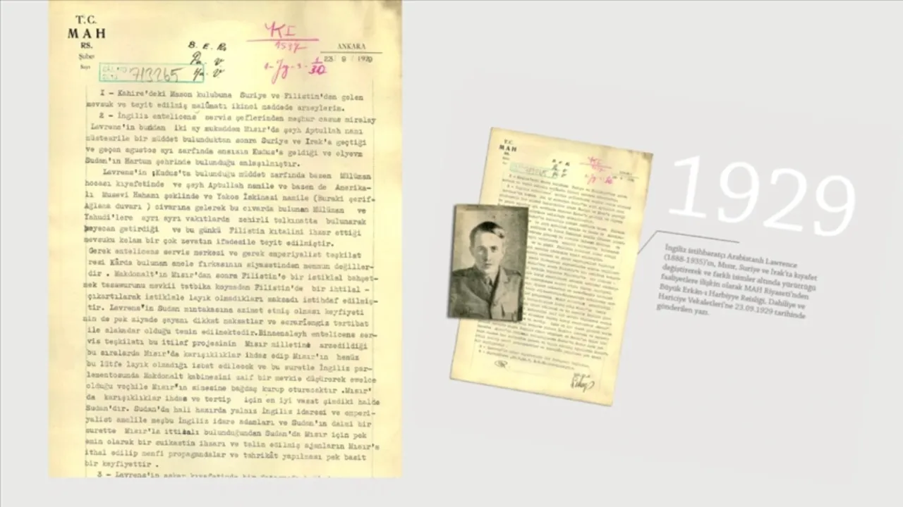 Arabistanlı Lawrence'ın gerçek yüzü MİT belgesi ile ortaya çıktı