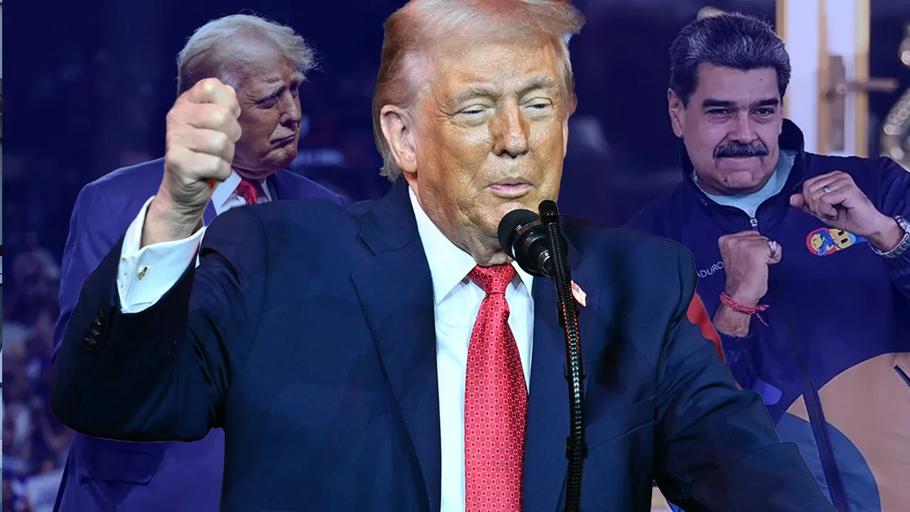 'Ben kralım' diyen Trump: Maduro beni taklit etti