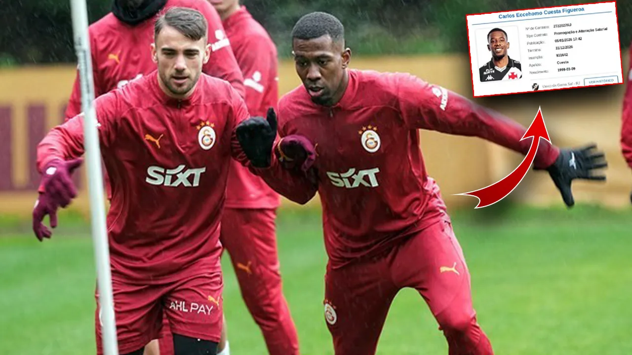 Carlos Cuesta, Vasco da Gama'da kaldı: Galatasaray'a yeni ödeme geldi