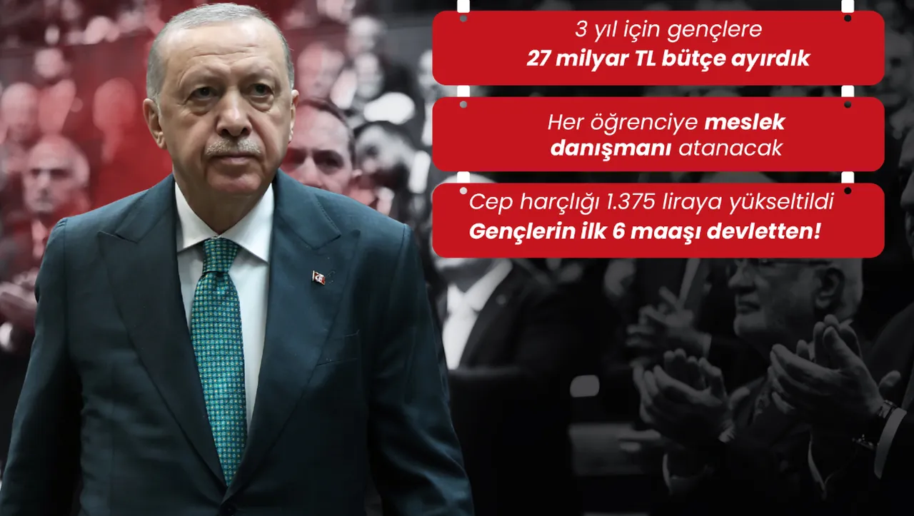 Erdoğan'dan gençlere müjdeler! 