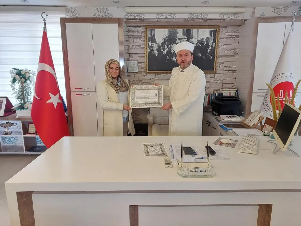 Müslümanlığı seçti! Polonyalı Oksana, Meryem oldu