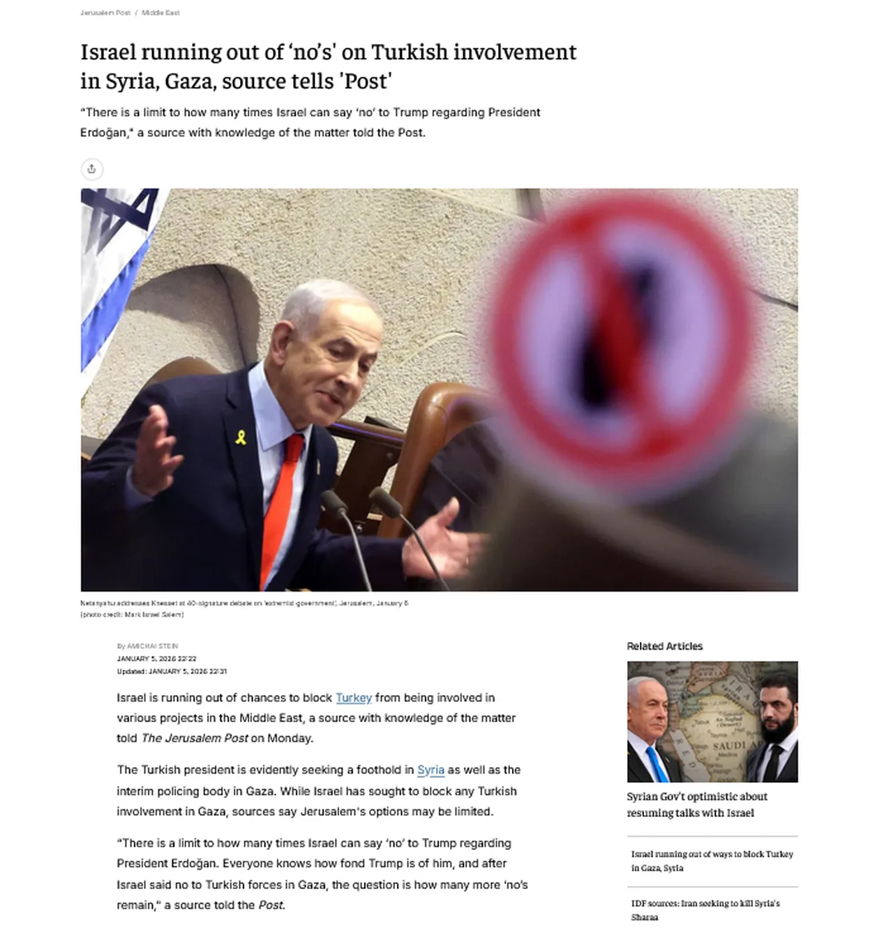 Netanyahu yönetimi duvara çarptı: Türkiye’yi durduramıyoruz diye Trumptan yardım istediler