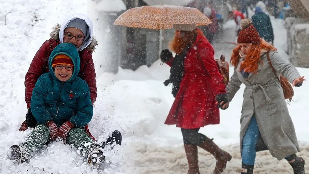 Okulları tatil ettirecek kar yolda! İstanbul için tarih verildi, birinci dalga geliyor