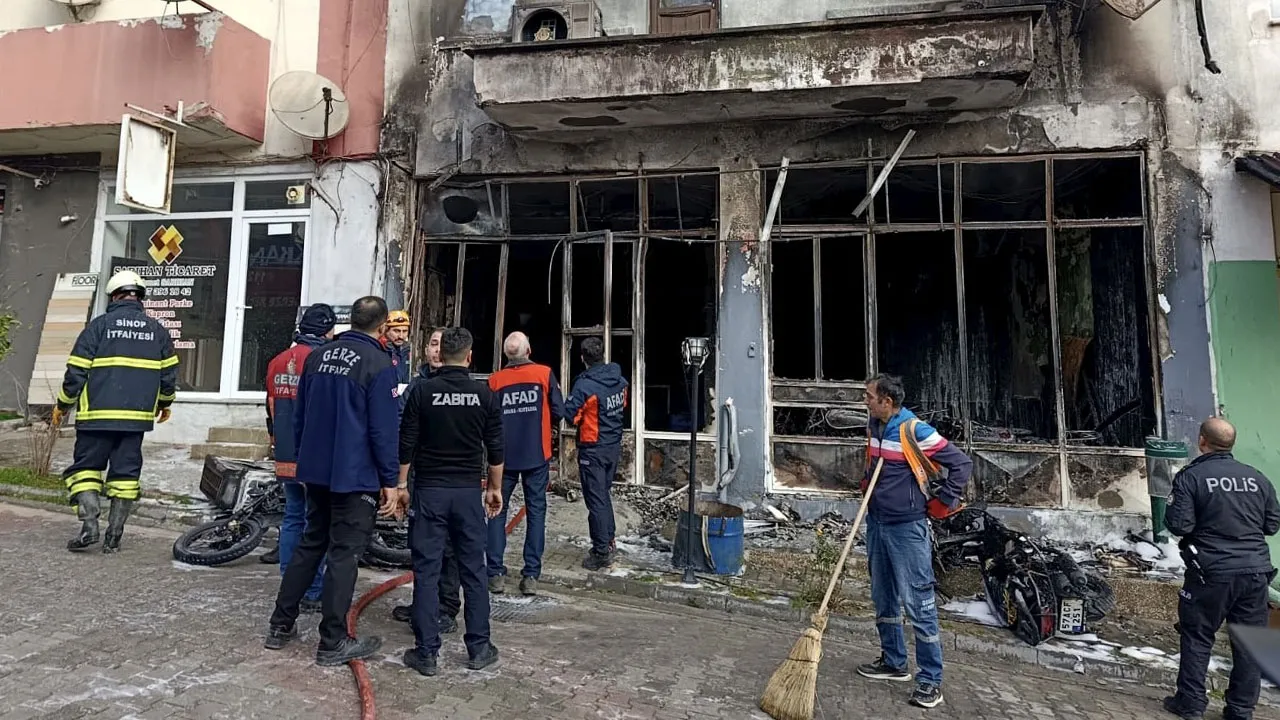 Sinop'ta iş yerinde patlama: 1 kişi ağır yaralandı